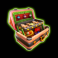 big bass christmas frozen lake slot bait box symbol