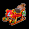 big bass christmas frozen lake slot sled symbol