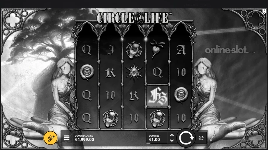 circle of life slot base game