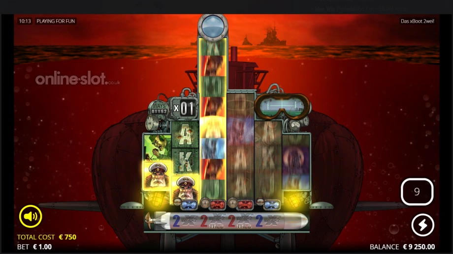 das xboot zwei slot battle of the antlantic feature