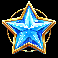 diamond supernova 100 blue star scatter symbol