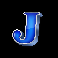 diamond supernova 100 letter j symbol