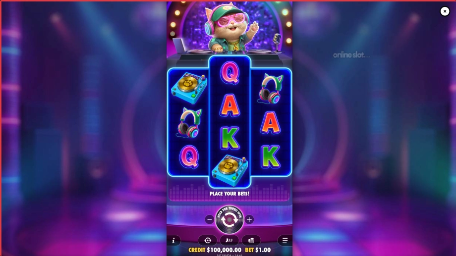dj neko slot base game