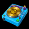 dj neko slot turntable symbol