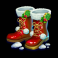 fishin triple christmas pots of gold slot boots symbol