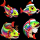 fishin triple christmas pots of gold slot fish symbols