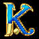 ghost of dead letter k symbol