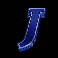 gold blitz express letter j symbol