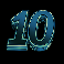 gold blitz express number ten symbol