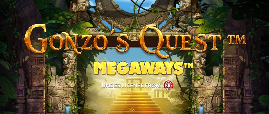 gonzos quest megaways slot promo banner