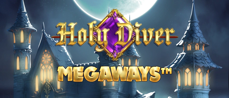 holy diver megaways slot promo banner