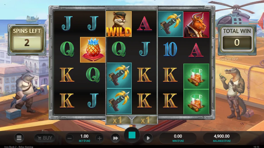iron bank 2 slot free spins