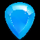 lucky fortune tree blue gem symbol