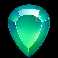 lucky fortune tree green gem symbol