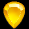 lucky fortune tree yellow gem symbol