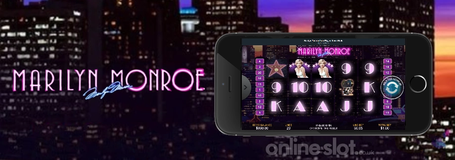 marilyn monroe mobile slot