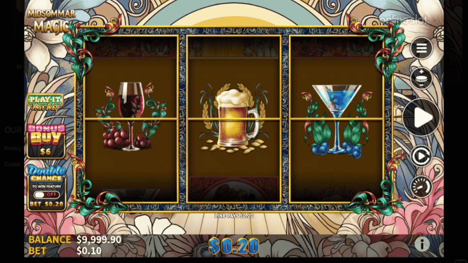 midsommar magic slot base game