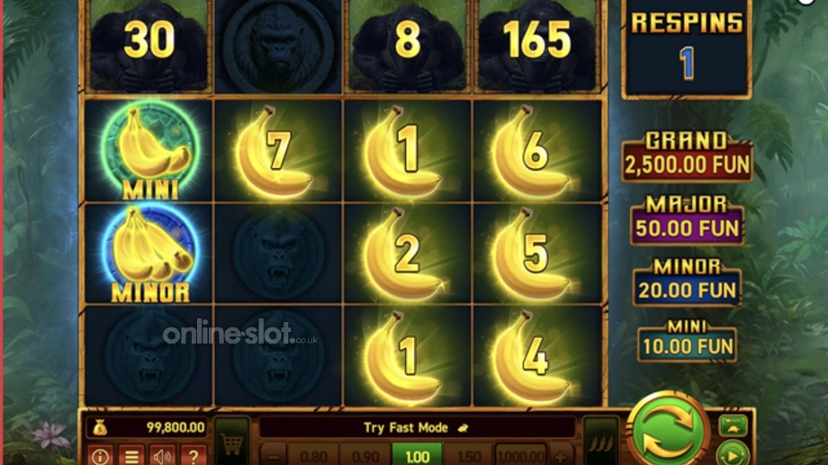 mighty wild gorilla slot hold the jackpot bonus game