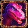 raptor 2 doublemax pink dinosaur symbol