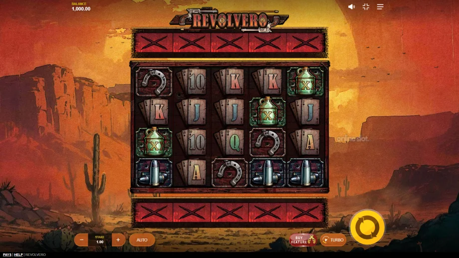revolvero slot base game