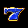 route 777 blue 7 symbol