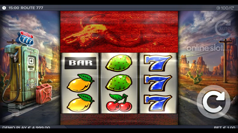 route 777 slot base game