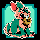 smoking dragon rabbit guardian symbol