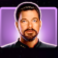 star trek the next generation slot riker symbol