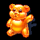 sugar rush super scatter orange gummy bear symbol
