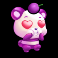wacky panda slot purple panda symbol