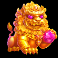 wheel of happiness slot lion symbol