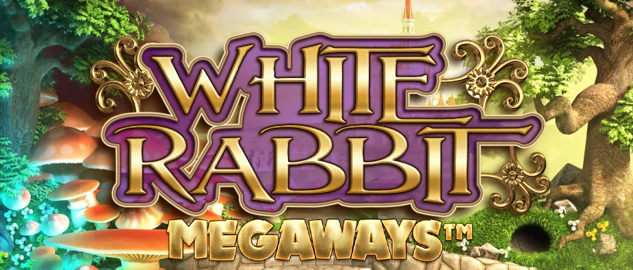 white rabbit megaways slot promo banner