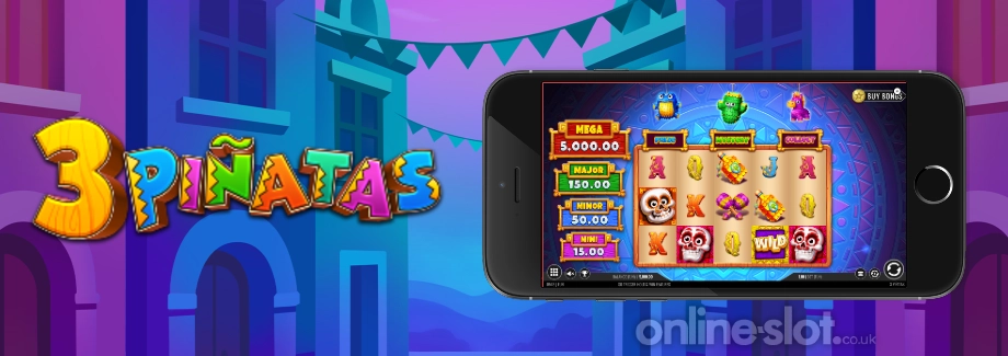 3 pinatas mobile slot