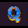 big money frenzy cash gains letter q symbol