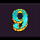 big money frenzy cash gains number nine symbol