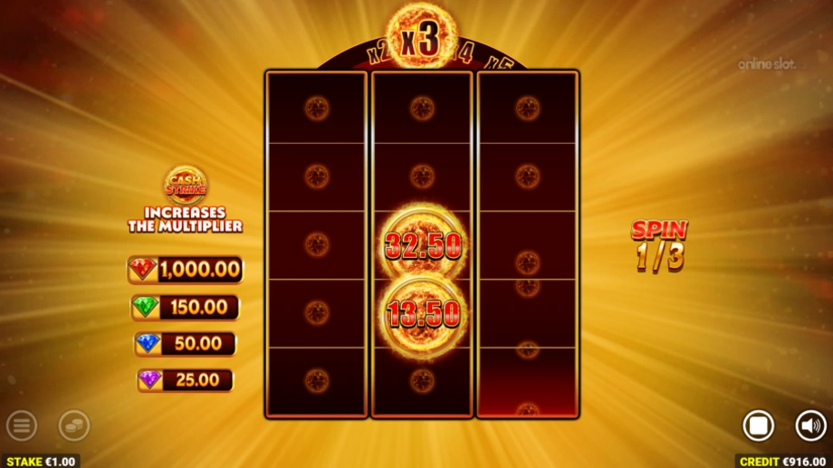 cash strike x cash slot free spins