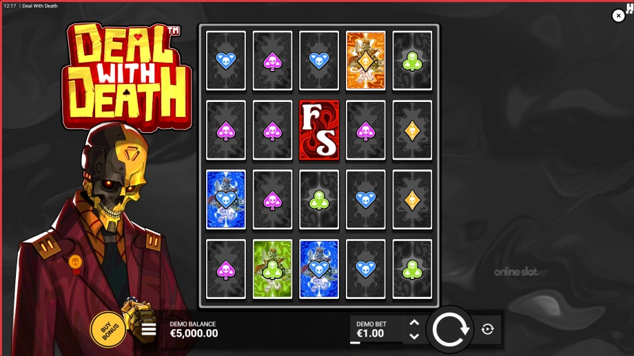 deal with death slot base game