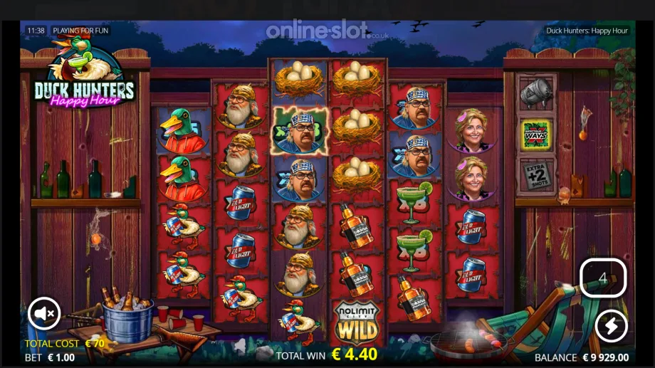 duck hunters happy hour slot duck hunt spins