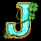 emerald king wheel of wealth letter j symbol