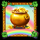 emerald king wheel of wealth pot of gold symbol