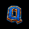 gold strike express letter q symbol