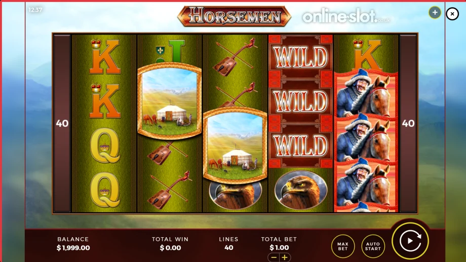 horsemen-slot-base-game