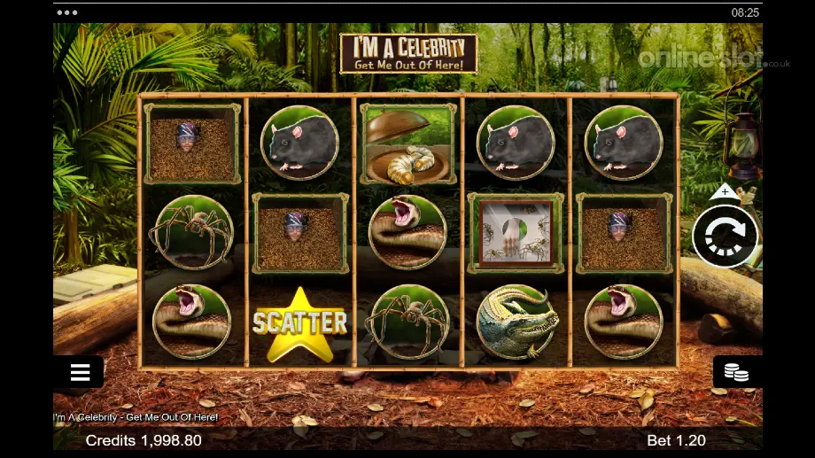 im a celebrity get me out of here slot base game