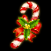 jingle bells christmas candy symbol