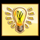 monopoly cash is king slot light bulb symbol
