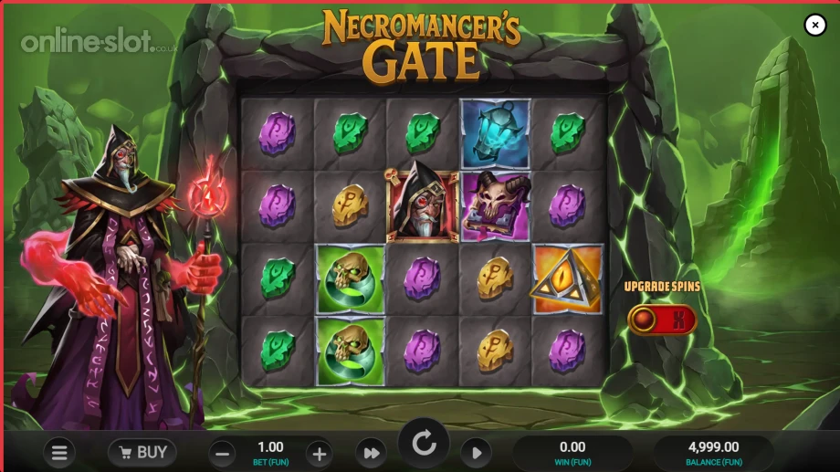 necromancers gate slot base game