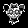 pray for six doll head symbol