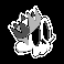 pray for six skeleton head symbol