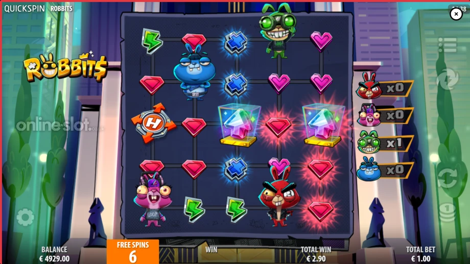 robbits slot free spins
