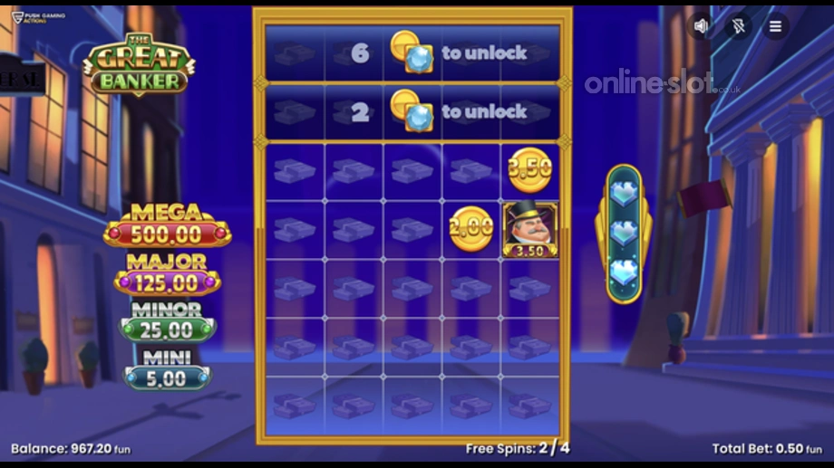 the great banker slot free spins